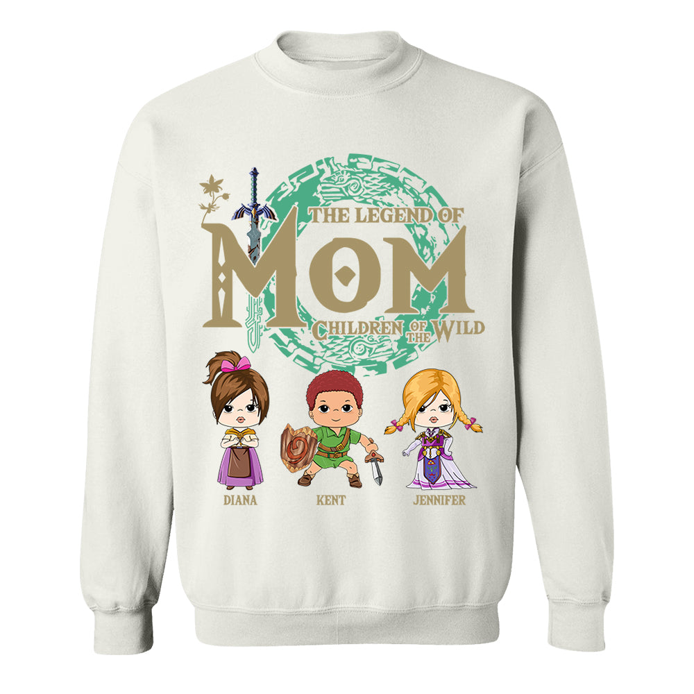Personalized The Legend Of Mom Shirt - Children Of The Wild Shirt Gift For Mom