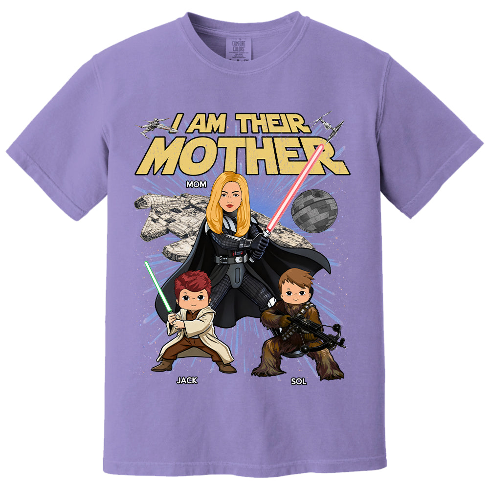 I Am Their Mother Personalized Vintage Style Shirt For Mom - Mother's Day Gift T1807 T24
