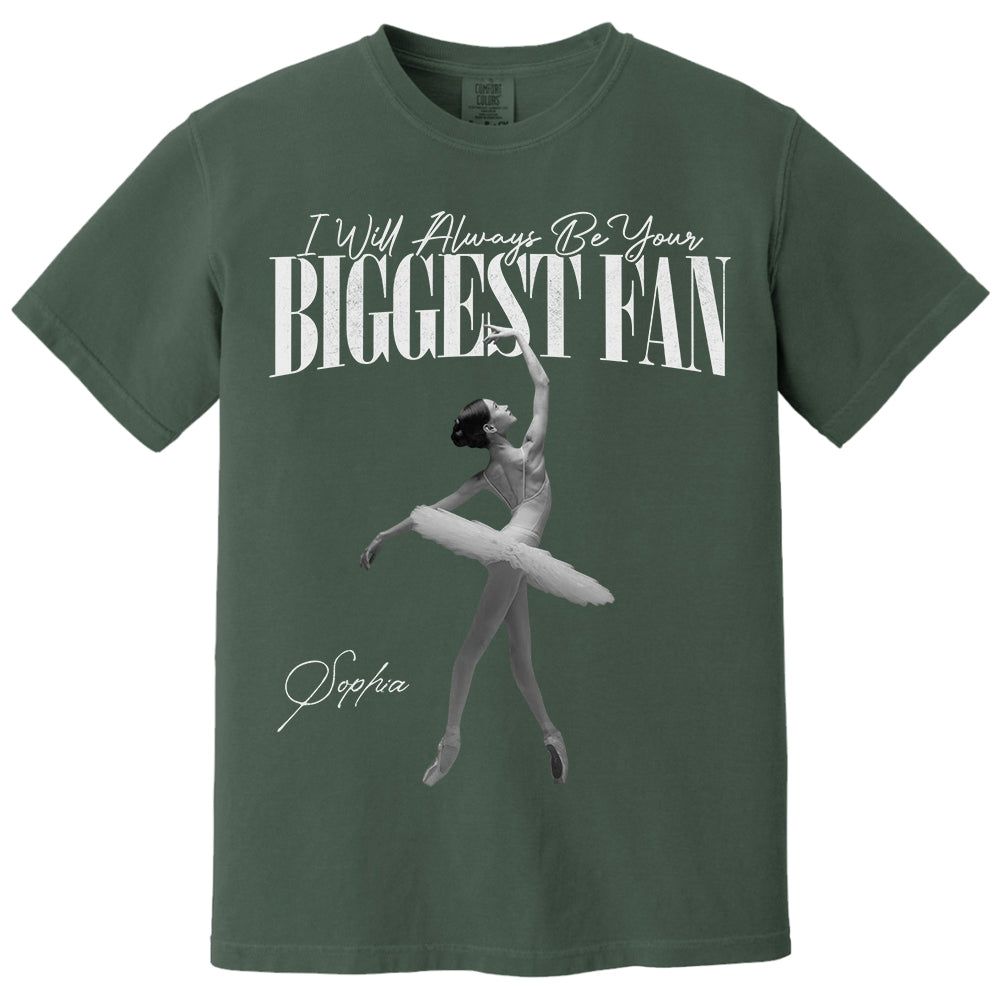 My Heart Is On That Stage - Washed Tee Retro Bootleg Shirt For Dance, Ballet Family A2110