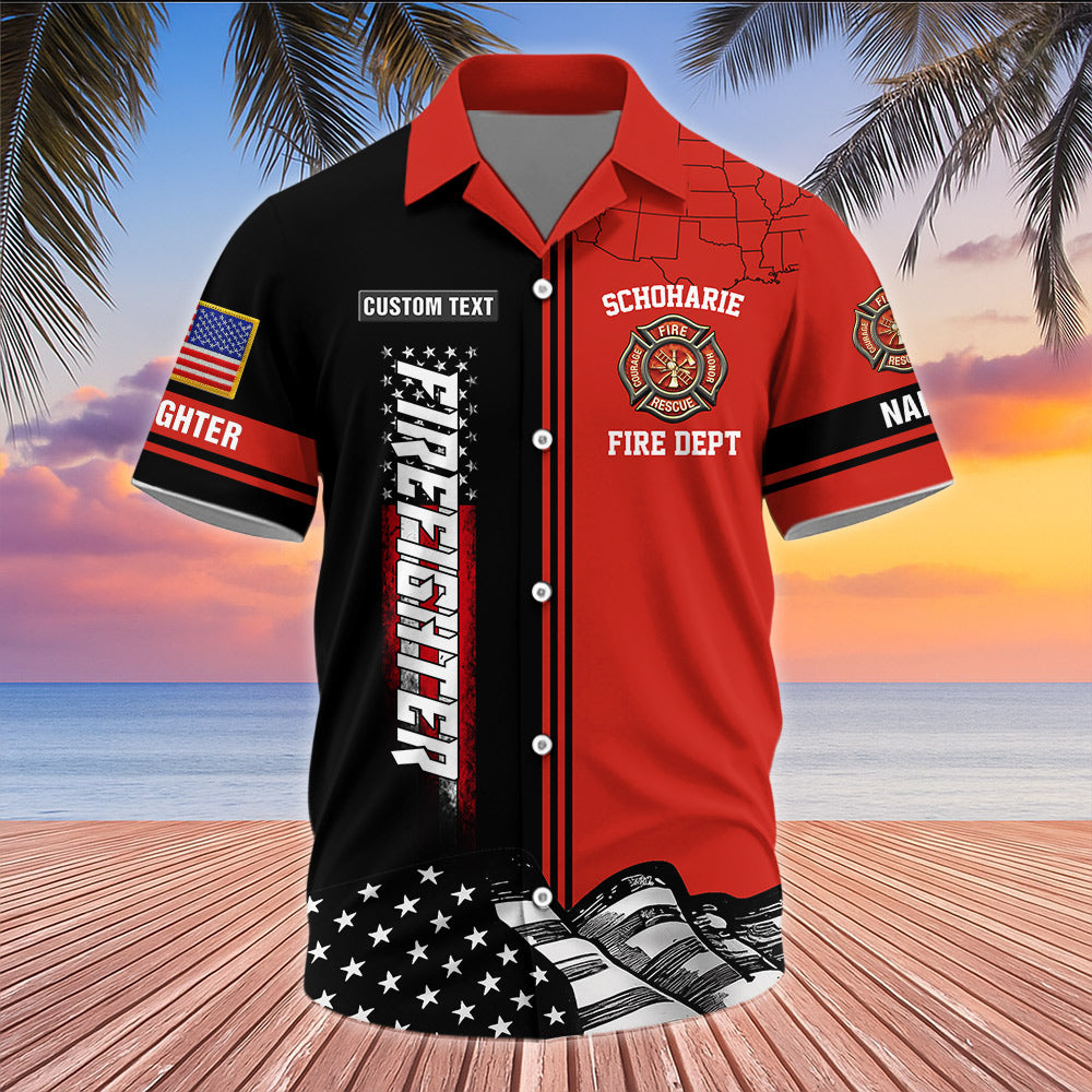 Sons Of Fire Pride Duty Honor, Personalized Shirt For Firefighter T1807 Li29