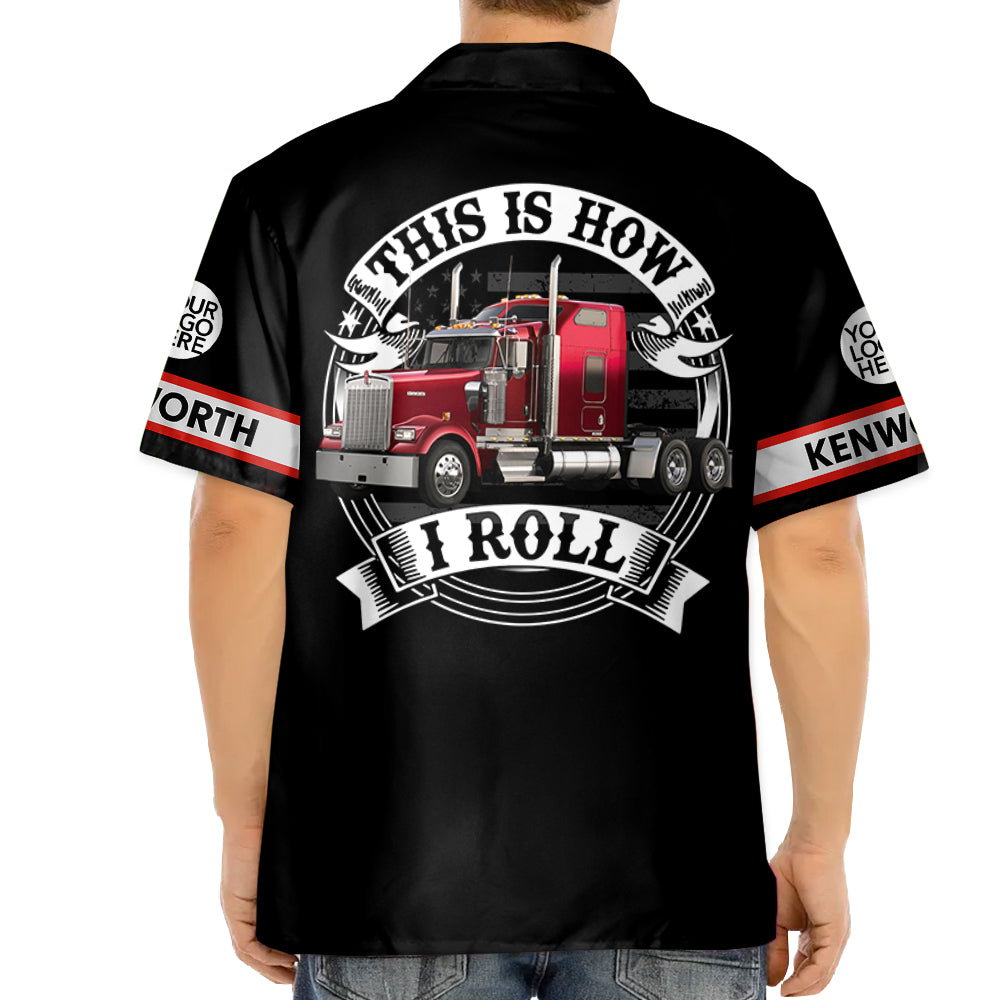 This Is How I Roll - Custom Photo Classic Car Shirt - Personalized Name Car Shirt A2110