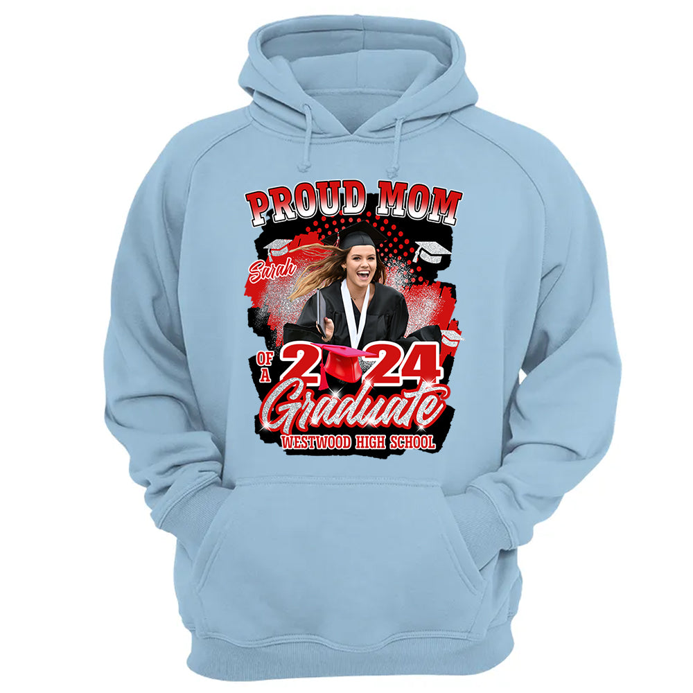 Personalized 2024 Graduate Shirt, Custom Photo For Family Member