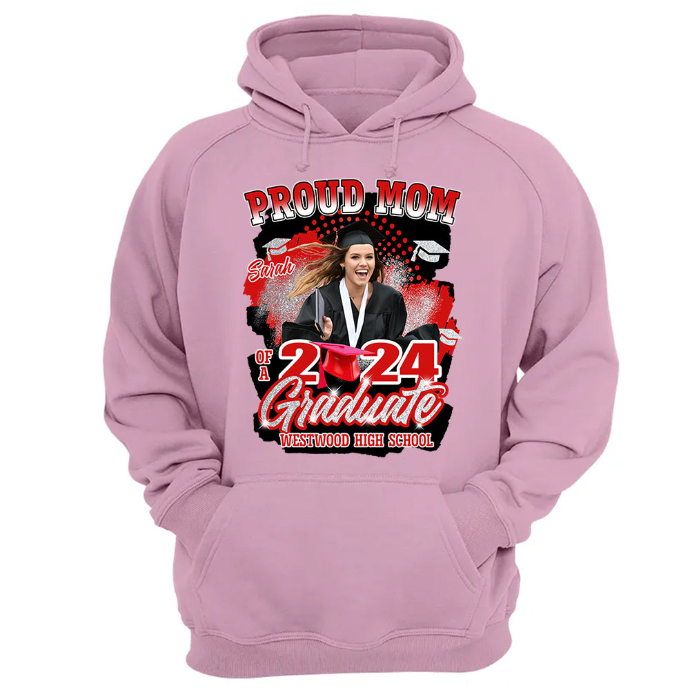 Personalized 2024 Graduate Shirt, Custom Photo For Family Member