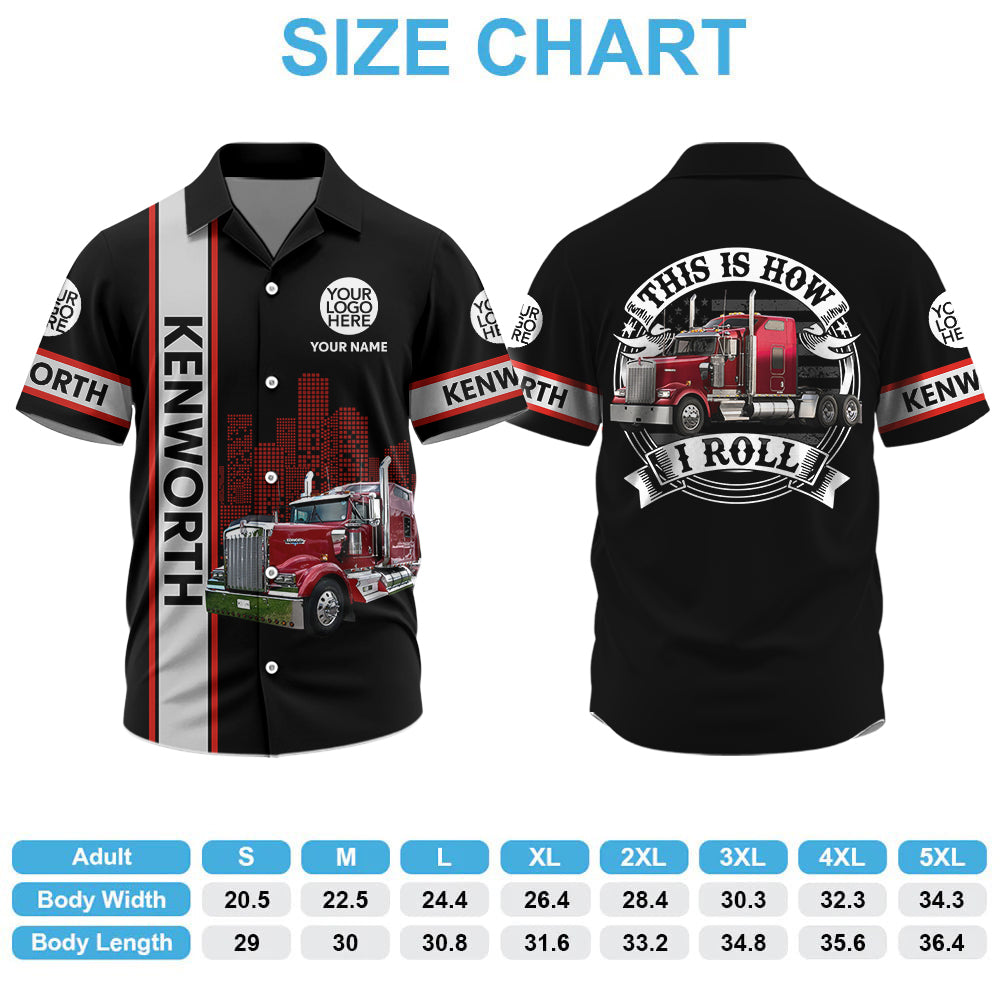 This Is How I Roll - Custom Photo Classic Car Shirt - Personalized Name Car Shirt A2110