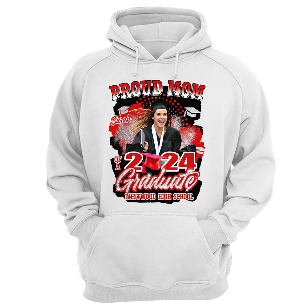 Personalized 2024 Graduate Shirt, Custom Photo For Family Member