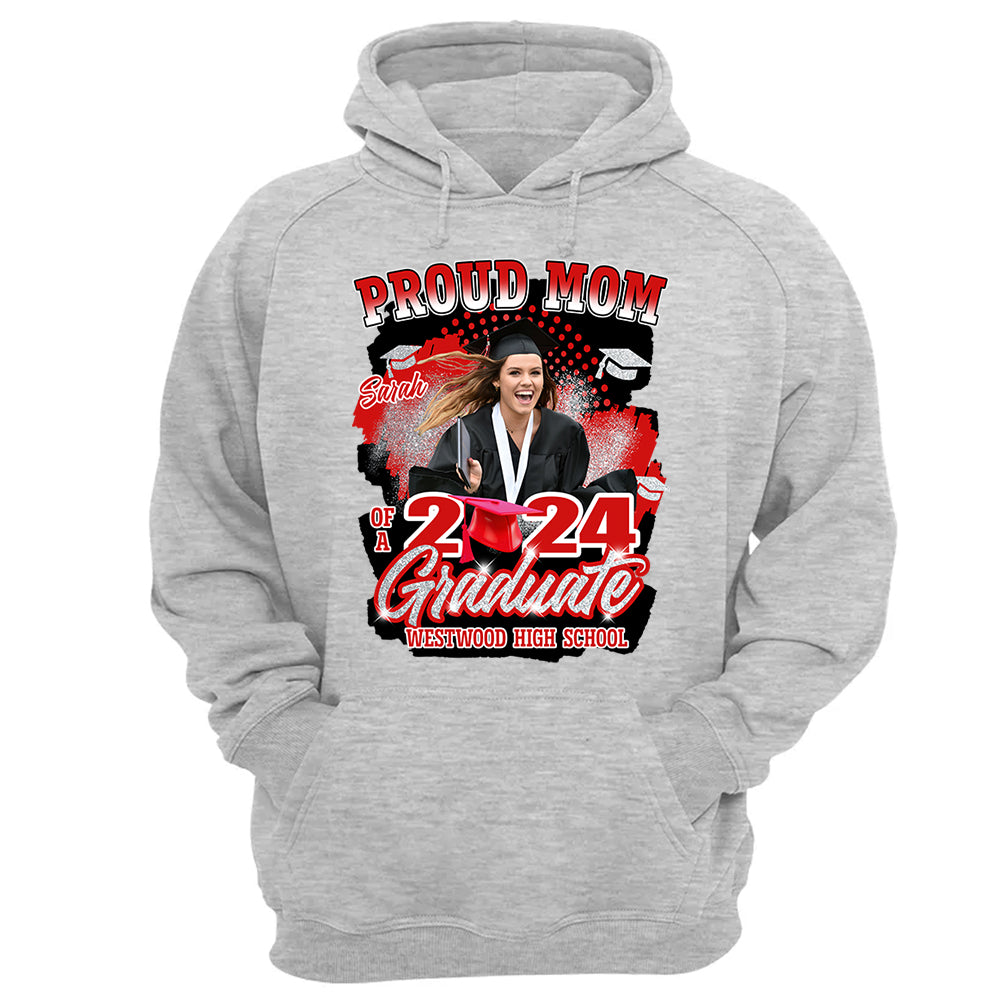Personalized 2024 Graduate Shirt, Custom Photo For Family Member