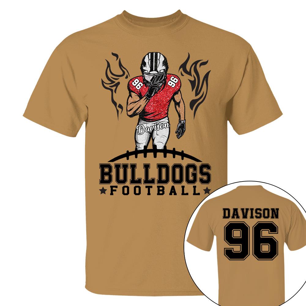 Personalized American Football Team Shirt - Football GameDay Custom Shirt Vr2 Nh00
