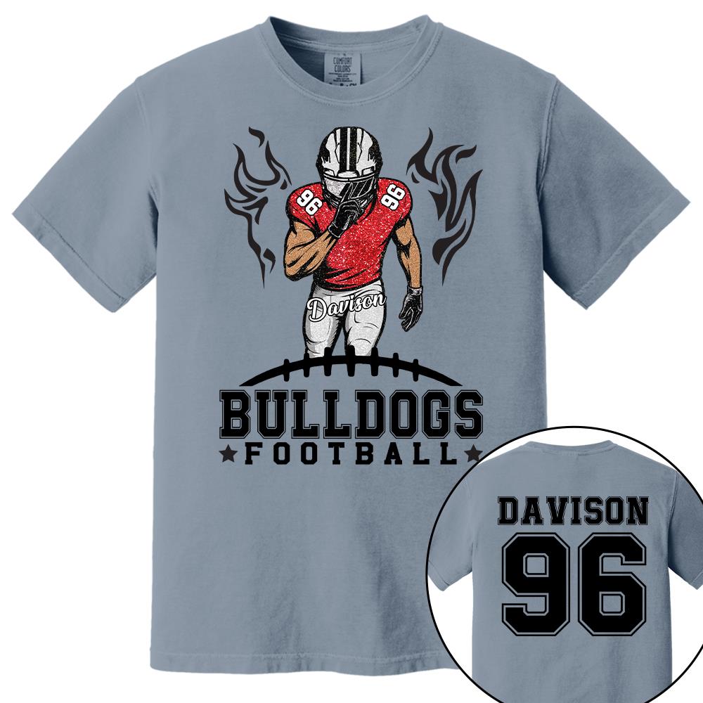 Personalized American Football Team Shirt - Football GameDay Custom Shirt Vr2 Nh00