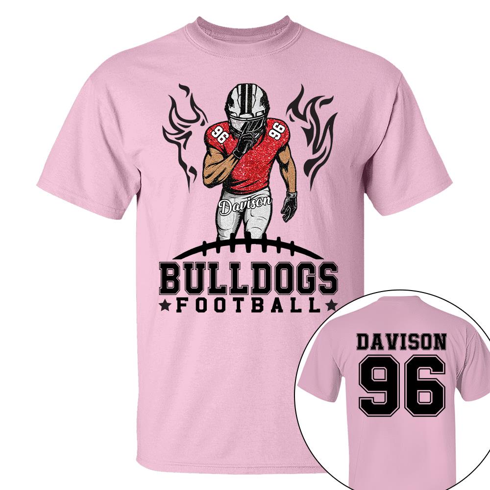 Personalized American Football Team Shirt - Football GameDay Custom Shirt Vr2 Nh00