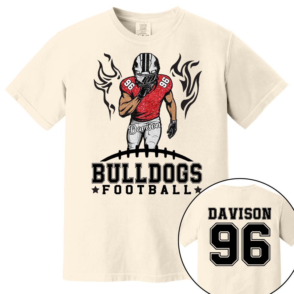 Personalized American Football Team Shirt - Football GameDay Custom Shirt Vr2 Nh00
