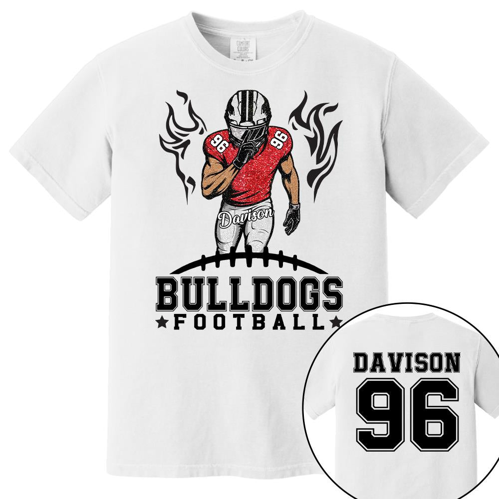 Personalized American Football Team Shirt - Football GameDay Custom Shirt Vr2 Nh00