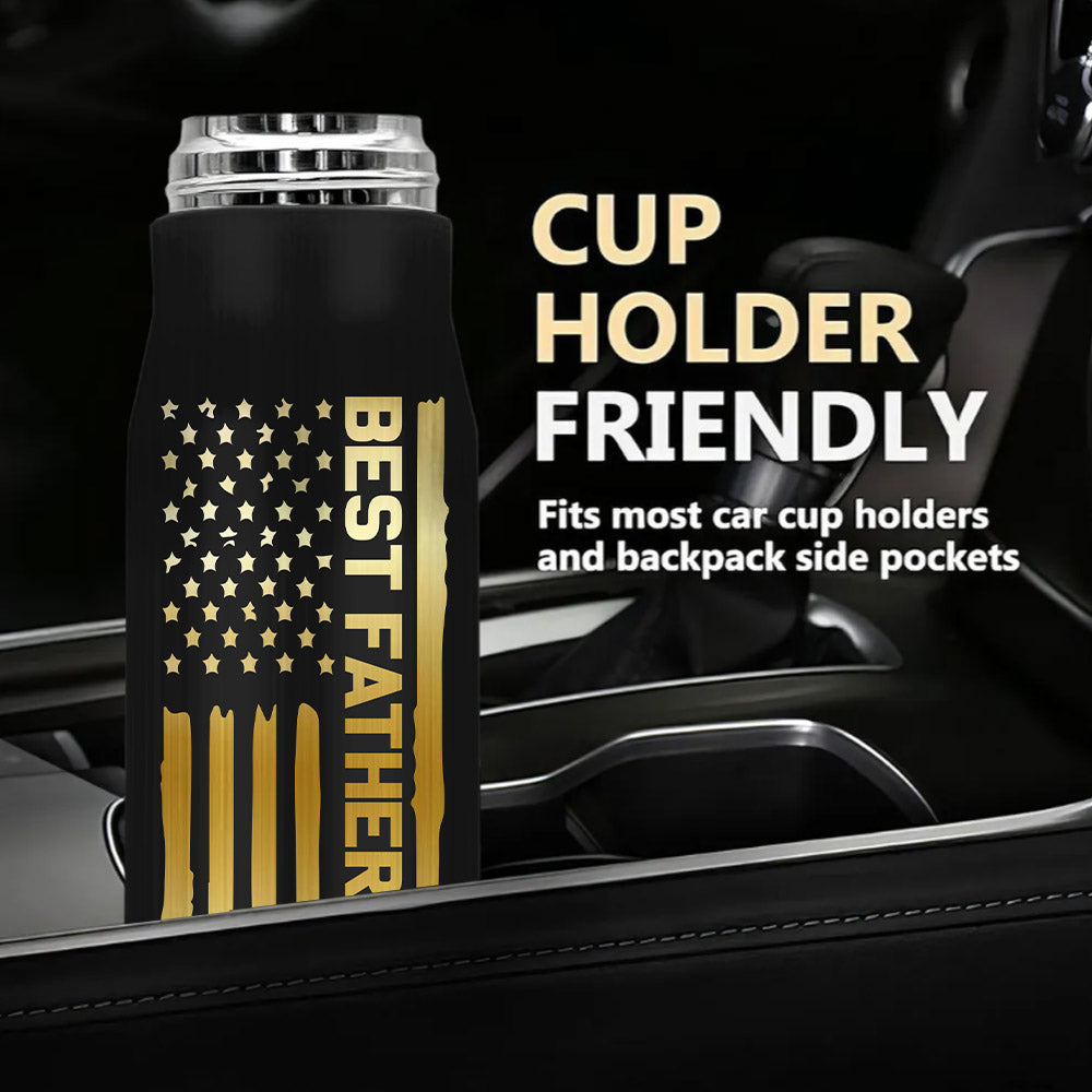I Am Their Father Custom Bullet Tumbler For Dad - Father's Day Gift
