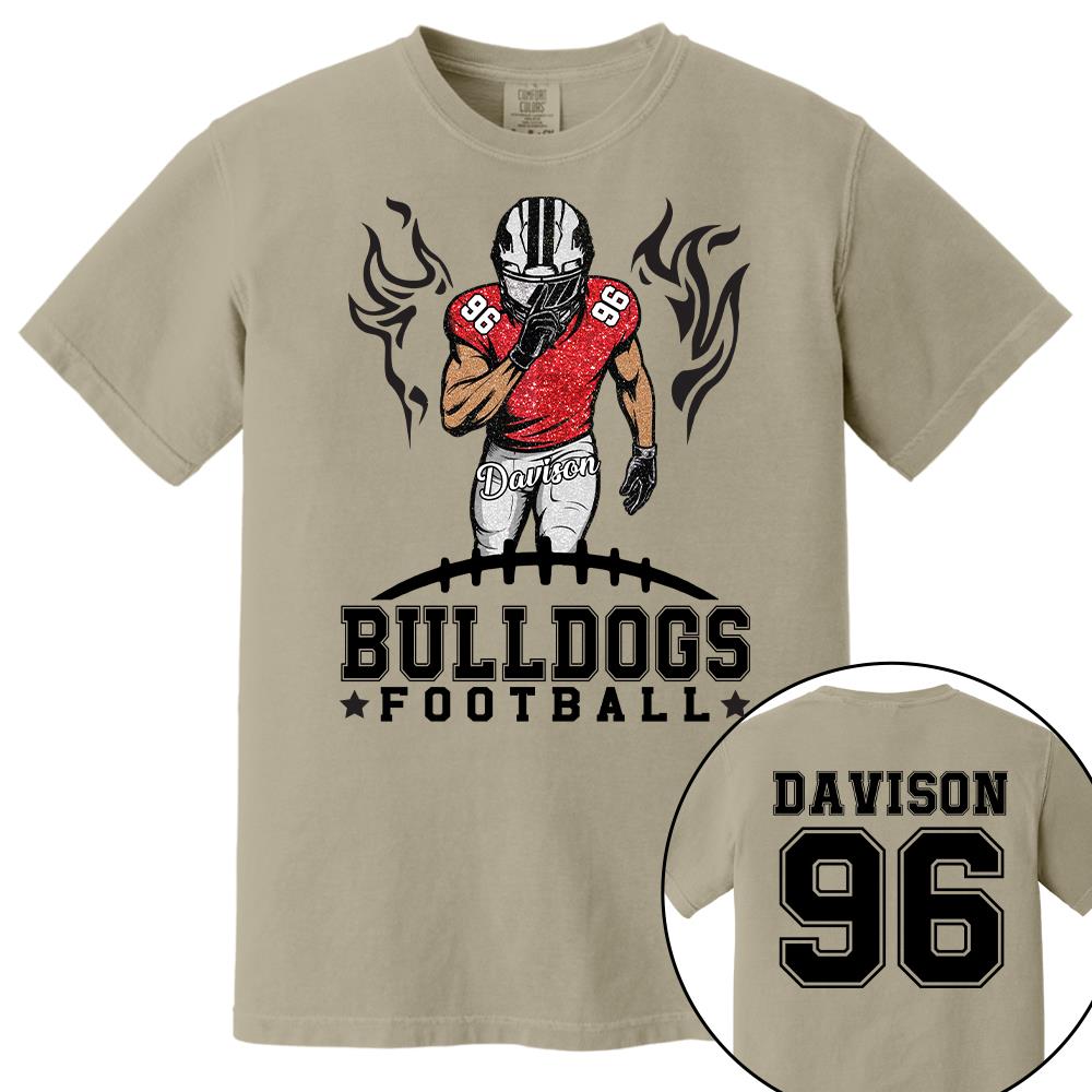Personalized American Football Team Shirt - Football GameDay Custom Shirt Vr2 Nh00