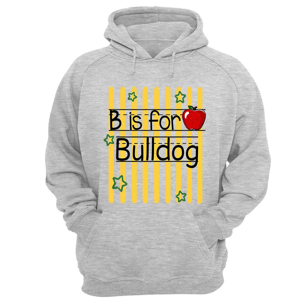Nh00-Personalized Retro Stripe School Mascot Custom Apple Name Teacher T-Shirt, Custom Gifts For Teacher Nh00-01.08.2026