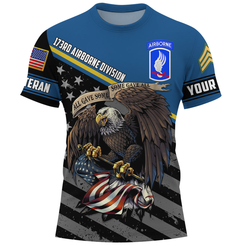 Personalized Shirt All Gave Some Some Gave All Custom All Branch Military All Over Print Shirt K1702