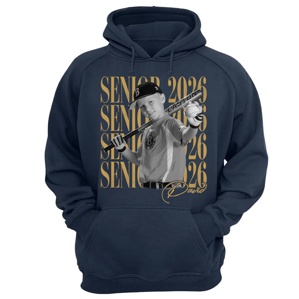 Senior Mom Senior 2026 - Washed Tee Retro Bootleg Shirt For Baseball Softball Players NA04 T24