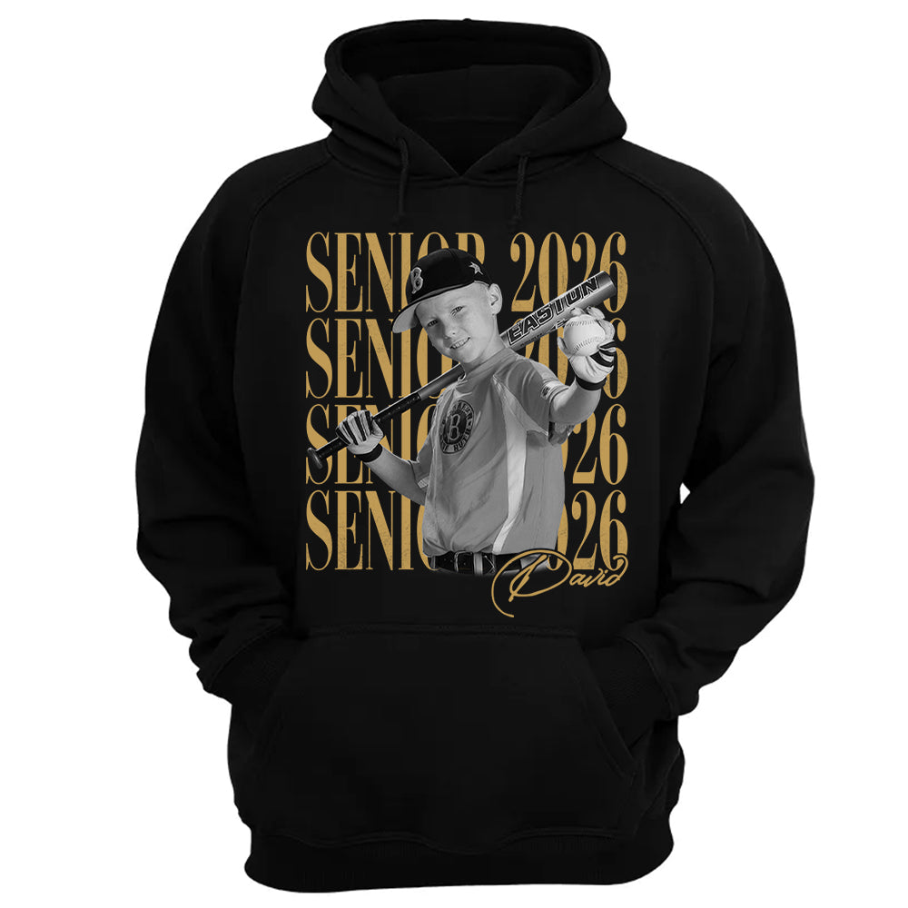 Senior Mom Senior 2026 - Washed Tee Retro Bootleg Shirt For Baseball Softball Players NA04 T24