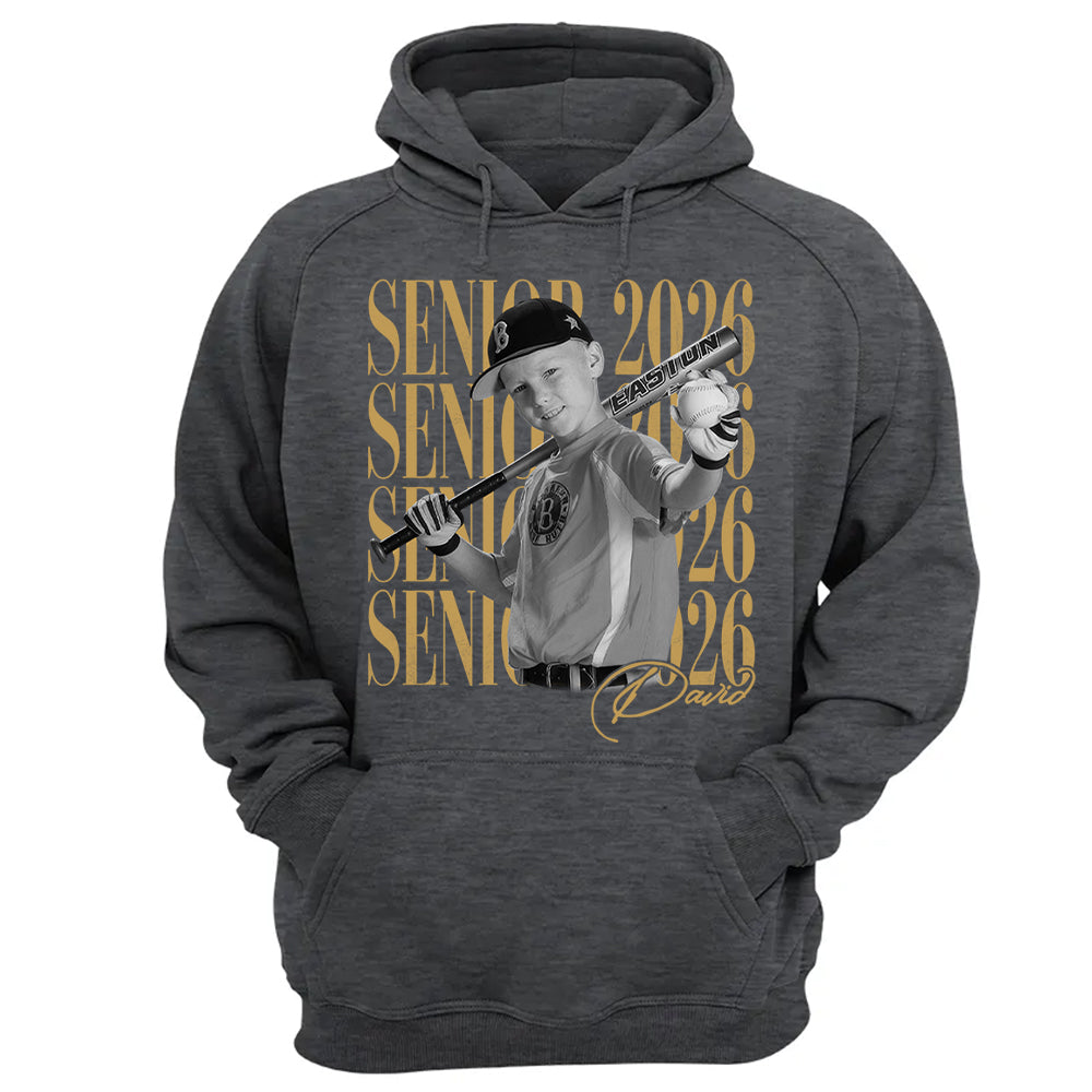 Senior Mom Senior 2026 - Washed Tee Retro Bootleg Shirt For Baseball Softball Players NA04 T24