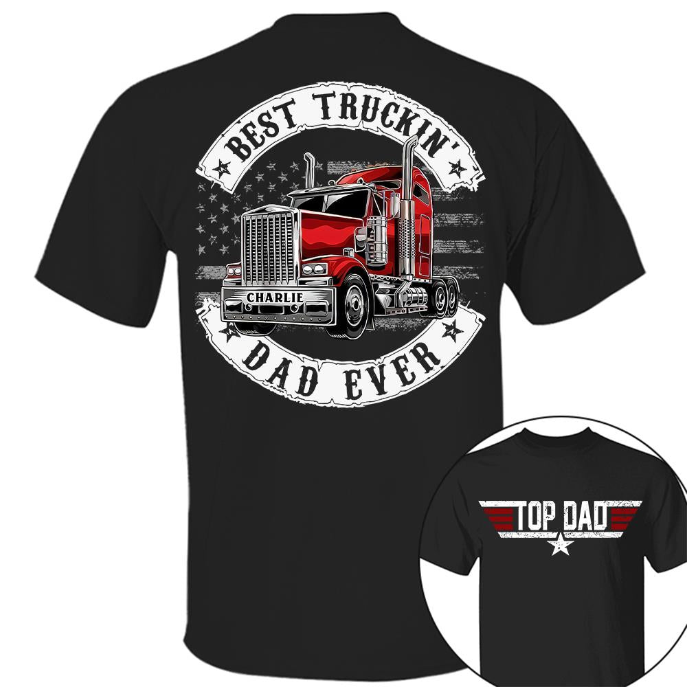 America Driver Dad Custom Shirt, Gift For Dad, Grandpa L0411 Hv01