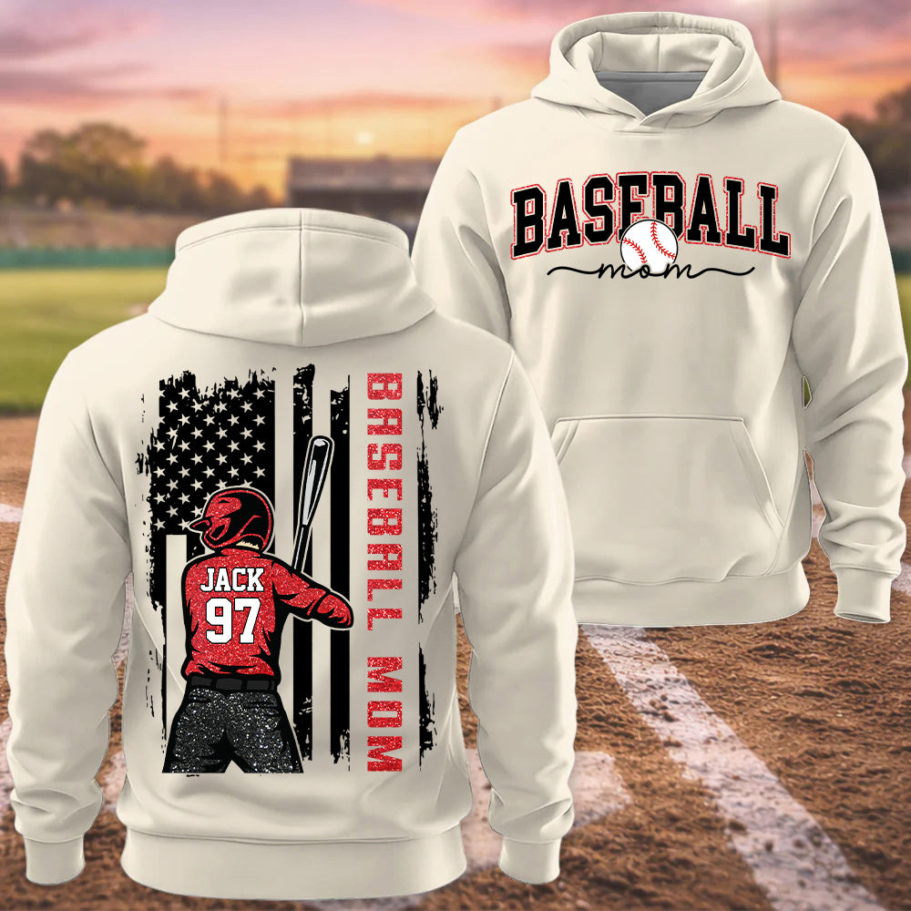 Baseball Mom - I'll Always Be Your Biggest Fan Personalized Shirt For Baseball Family T1807 T24