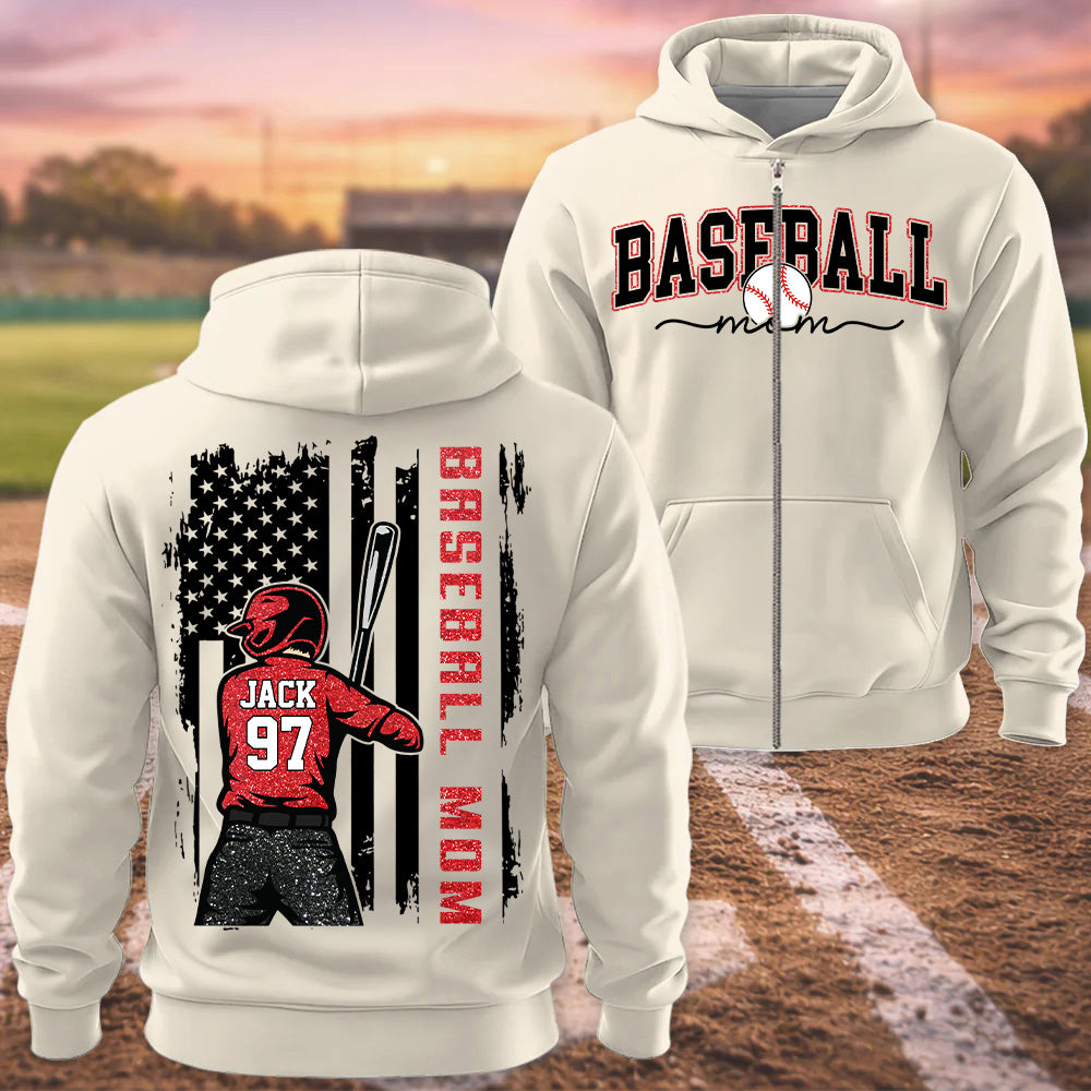 Baseball Mom - I'll Always Be Your Biggest Fan Personalized Shirt For Baseball Family T1807 T24