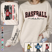 Baseball Mom - I'll Always Be Your Biggest Fan Personalized Shirt For Baseball Family T1807 T24