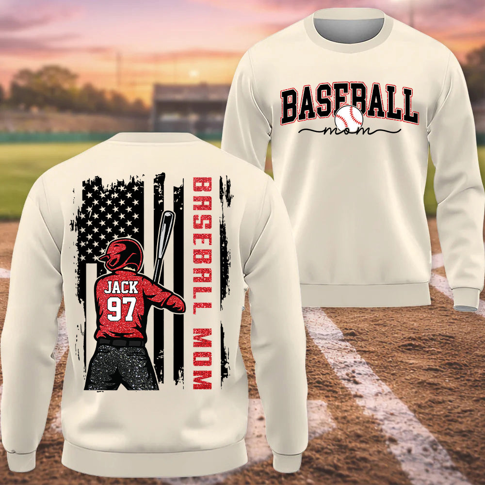 Baseball Mom - I'll Always Be Your Biggest Fan Personalized Shirt For Baseball Family T1807 T24