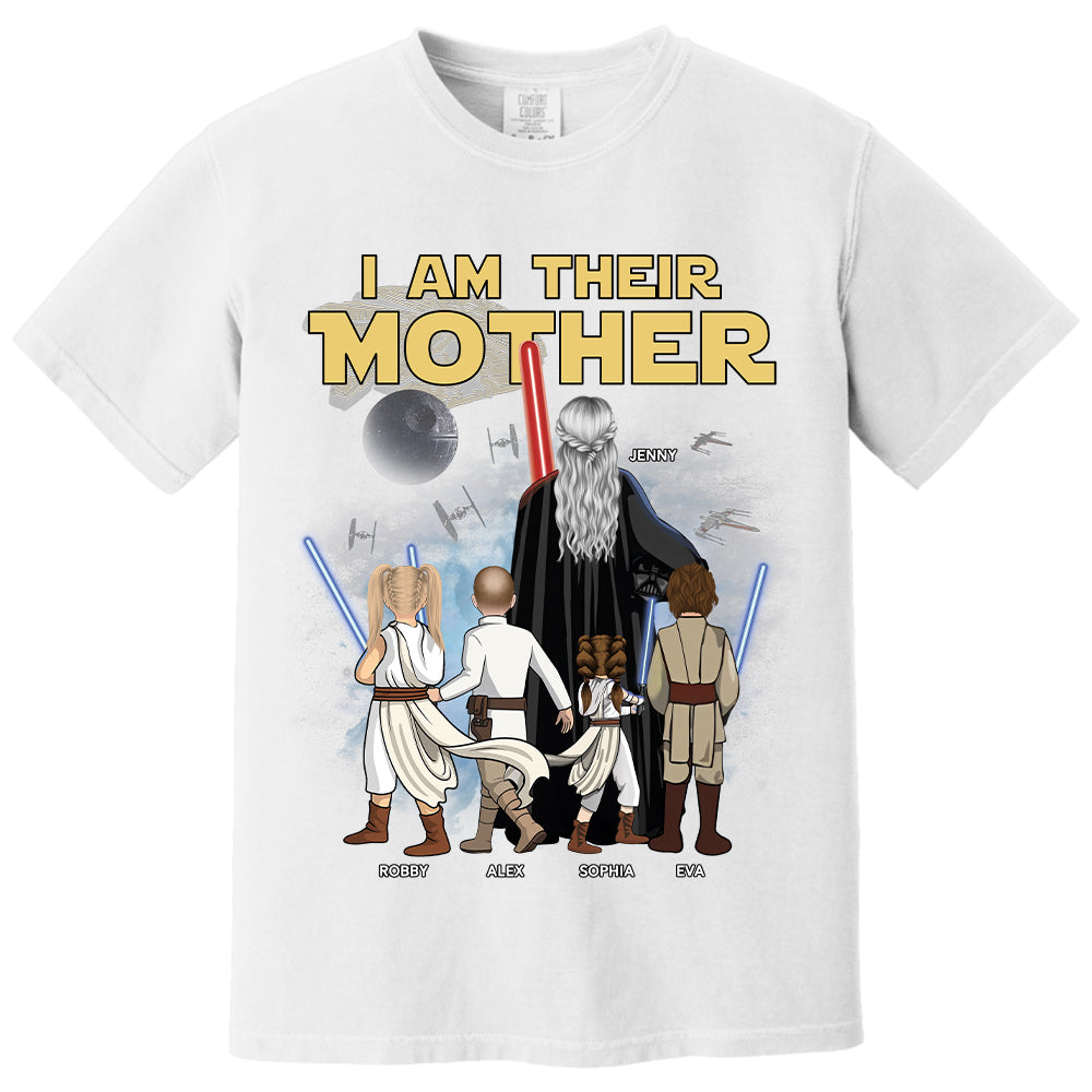Retro I Am Their Mother Personalized Shirt For Mom - Best Mother's Day Gifts 2026 Vr2 T24