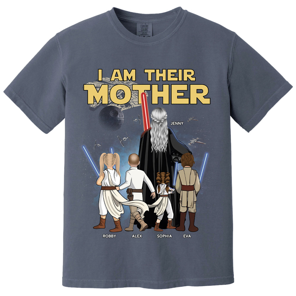 Retro I Am Their Mother Personalized Shirt For Mom - Best Mother's Day Gifts 2026 Vr2 T24