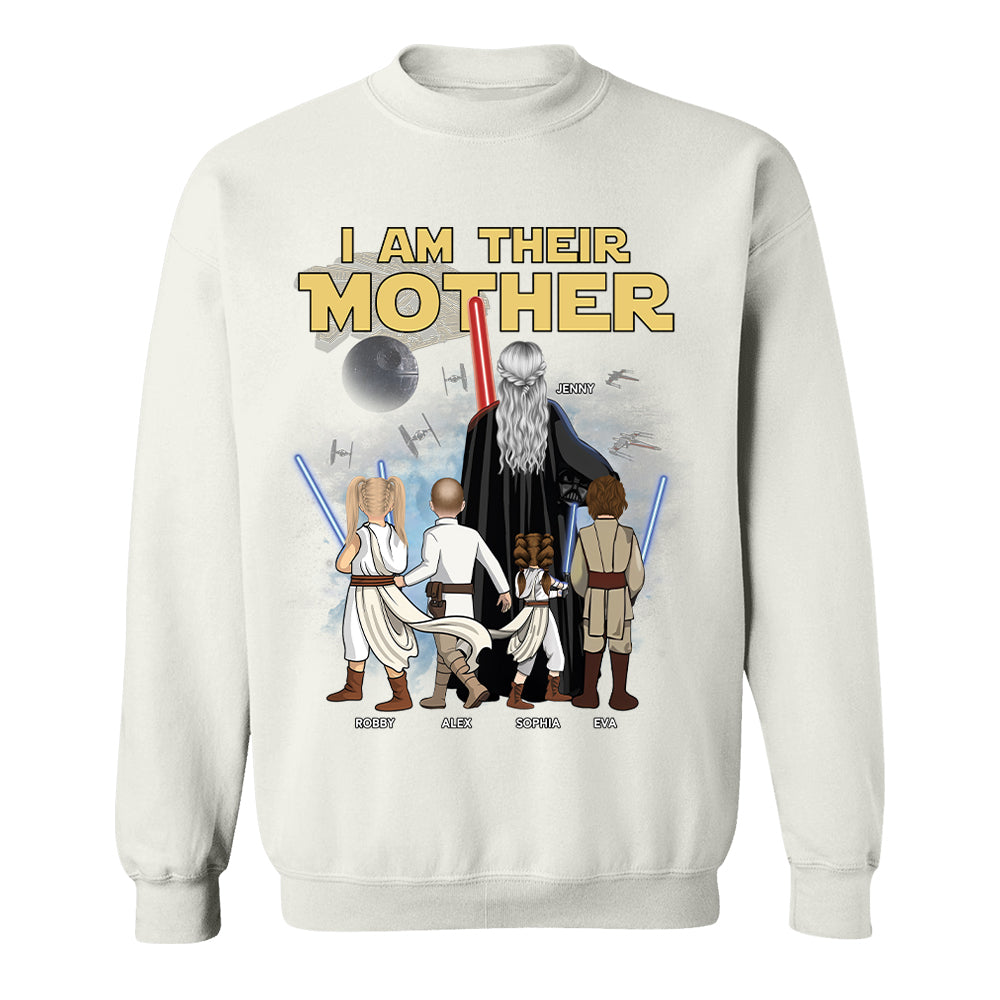 Retro I Am Their Mother Personalized Shirt For Mom - Best Mother's Day Gifts 2026 Vr2 T24