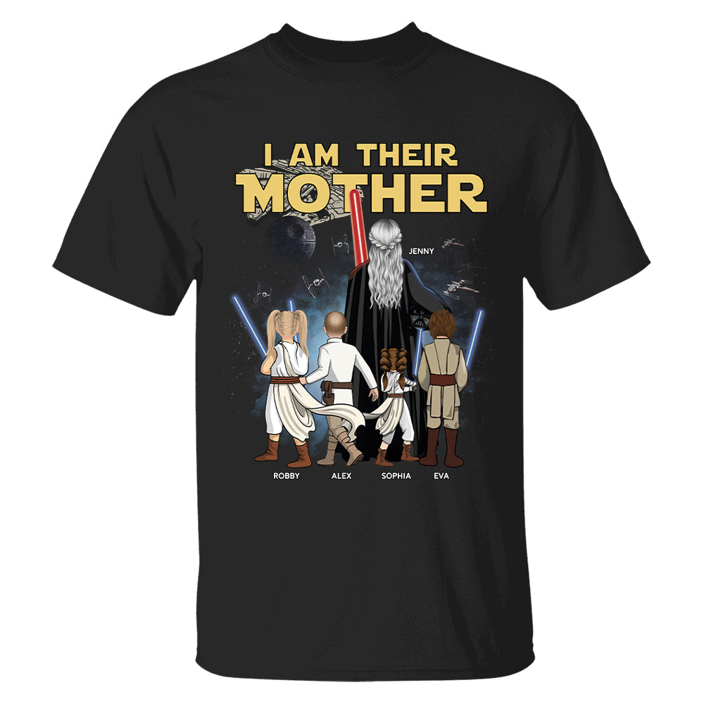 Retro I Am Their Mother Personalized Shirt For Mom - Best Mother's Day Gifts 2026 Vr2 T24