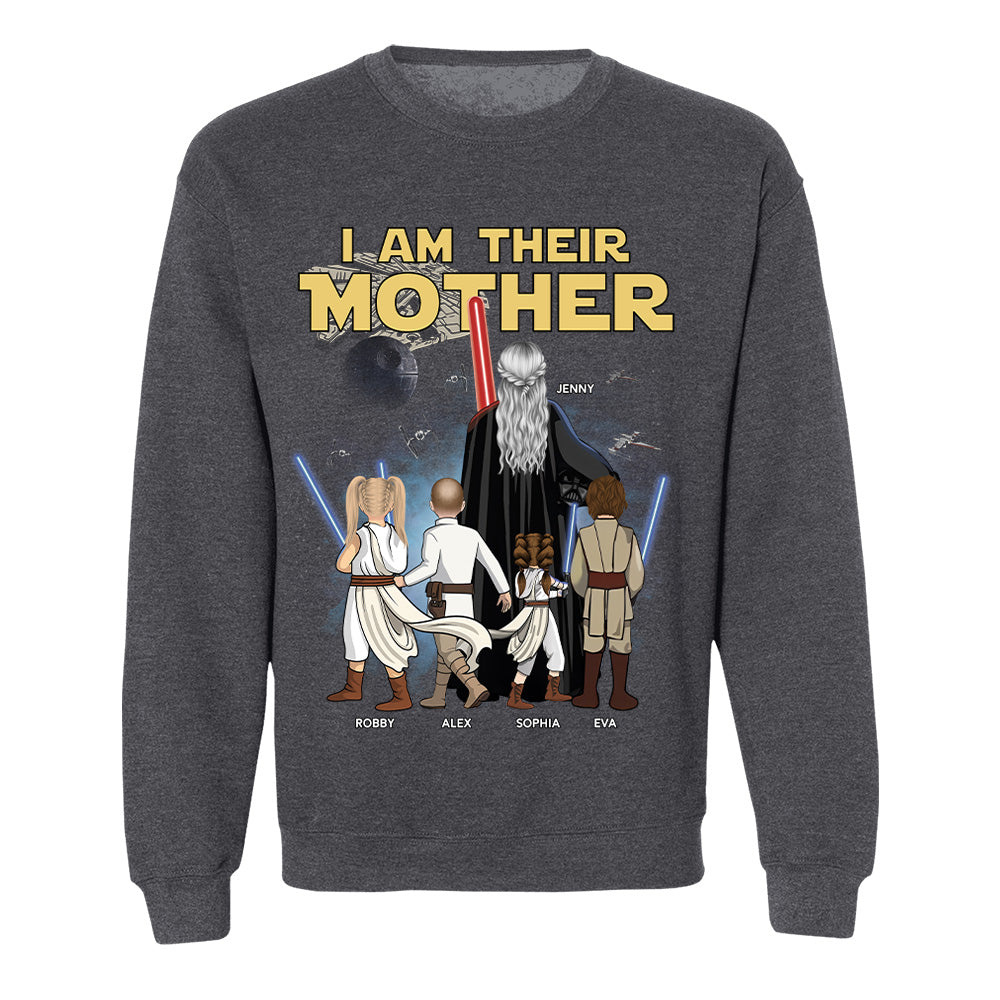 Retro I Am Their Mother Personalized Shirt For Mom - Best Mother's Day Gifts 2026 Vr2 T24