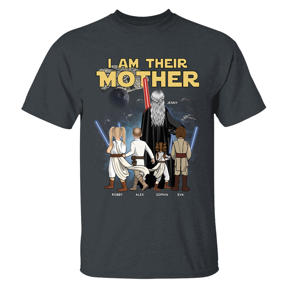 Retro I Am Their Mother Personalized Shirt For Mom - Best Mother's Day Gifts 2026 Vr2 T24
