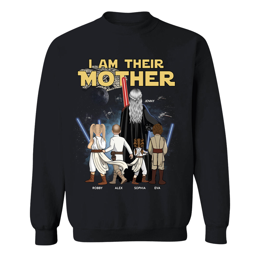 Retro I Am Their Mother Personalized Shirt For Mom - Best Mother's Day Gifts 2026 Vr2 T24
