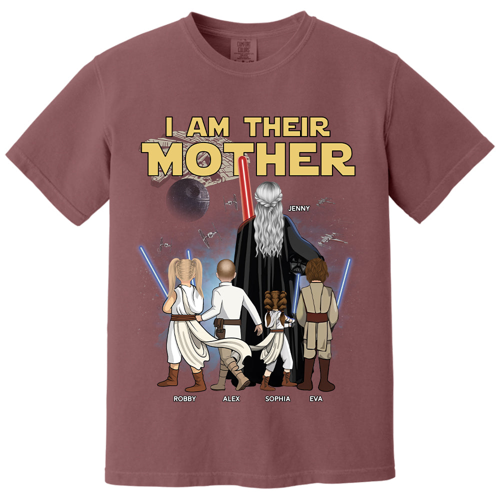 Retro I Am Their Mother Personalized Shirt For Mom - Best Mother's Day Gifts 2026 Vr2 T24