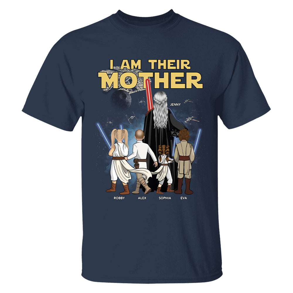 Retro I Am Their Mother Personalized Shirt For Mom - Best Mother's Day Gifts 2026 Vr2 T24