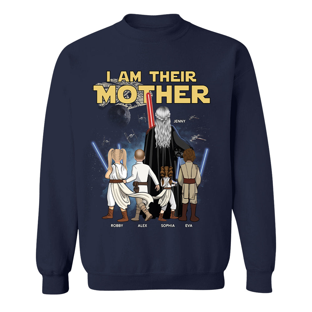 Retro I Am Their Mother Personalized Shirt For Mom - Best Mother's Day Gifts 2026 Vr2 T24