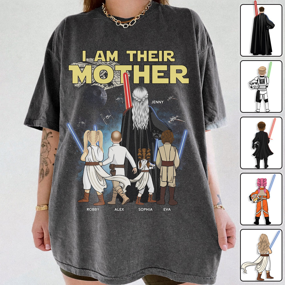 Retro I Am Their Mother Personalized Shirt For Mom - Best Mother's Day Gifts 2026 Vr2 T24