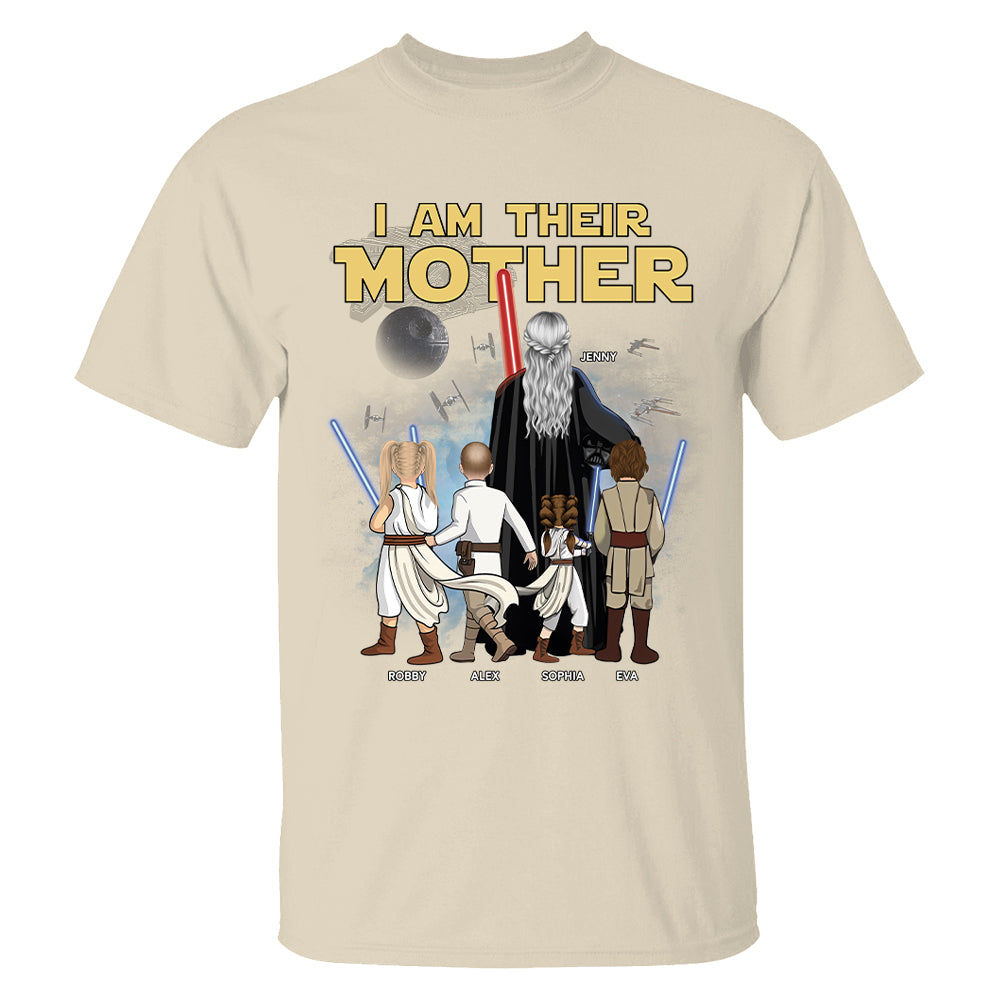 Retro I Am Their Mother Personalized Shirt For Mom - Best Mother's Day Gifts 2026 Vr2 T24