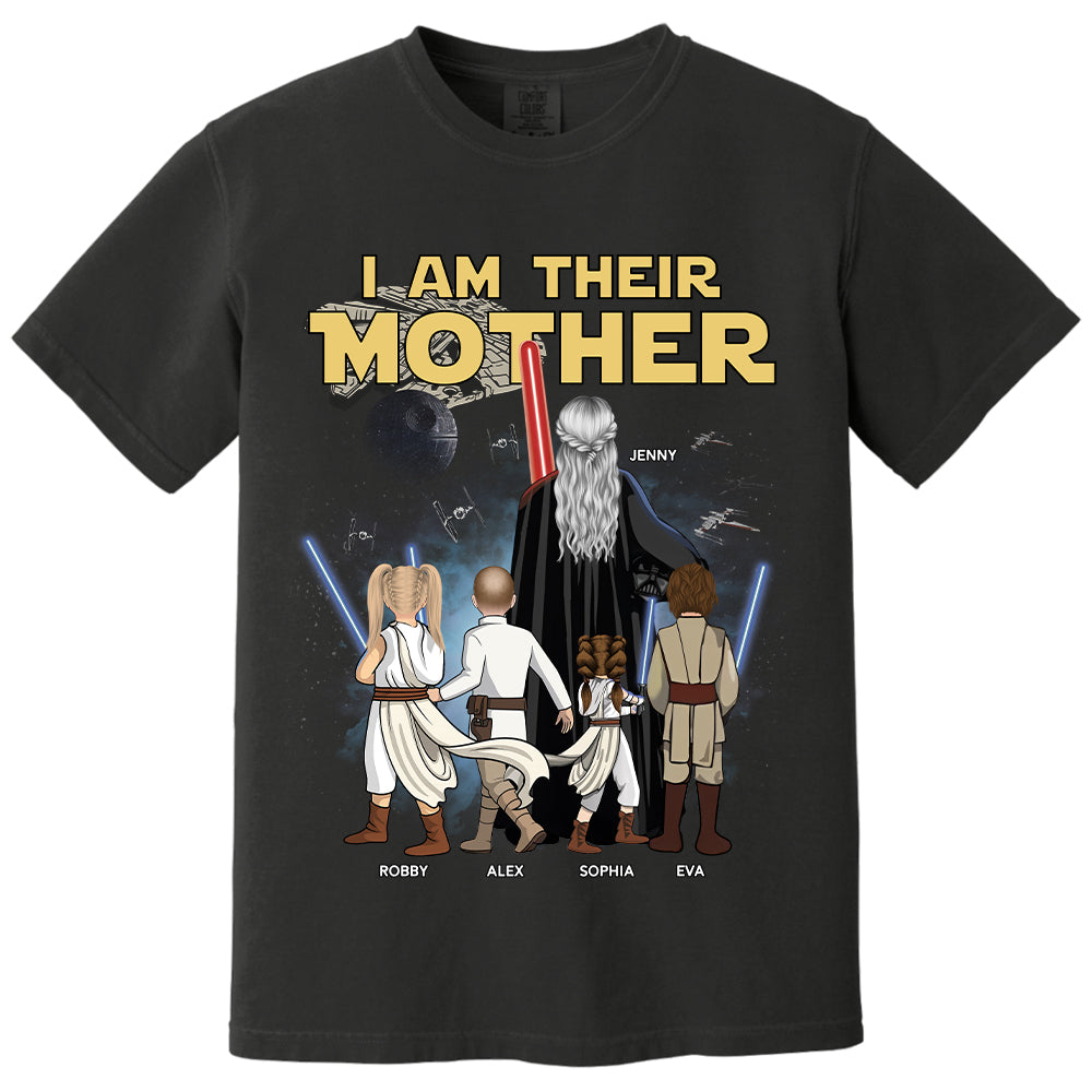 Retro I Am Their Mother Personalized Shirt For Mom - Best Mother's Day Gifts 2026 Vr2 T24