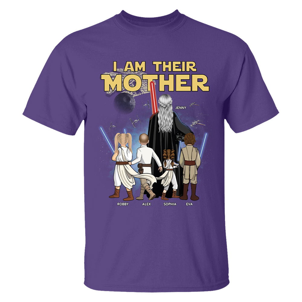 Retro I Am Their Mother Personalized Shirt For Mom - Best Mother's Day Gifts 2026 Vr2 T24