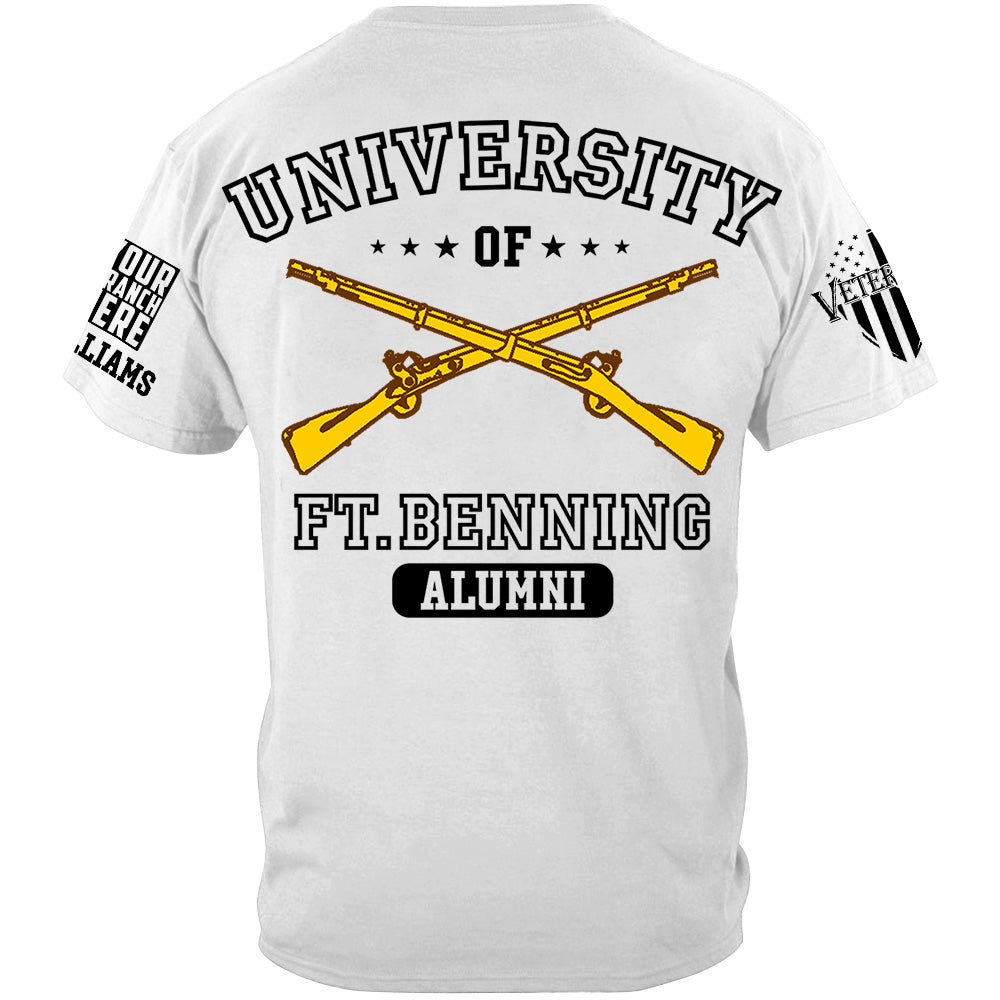 US Veteran Shirt University Of Military School Custom Shirt Grunt Style Design For Veteran H2511