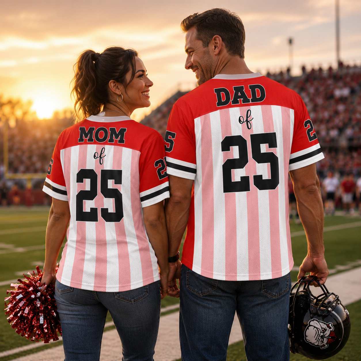 My Heart Is On That Field Custom, Shirt, Football Jersey For Football Mom Grandma Sport Family L0411 Pt99