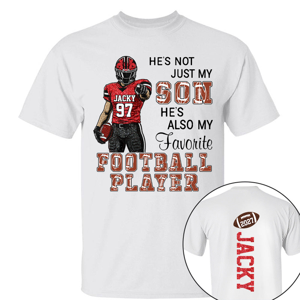 Custom Player Football Shirt, , Football Mom, High School L0411 T24