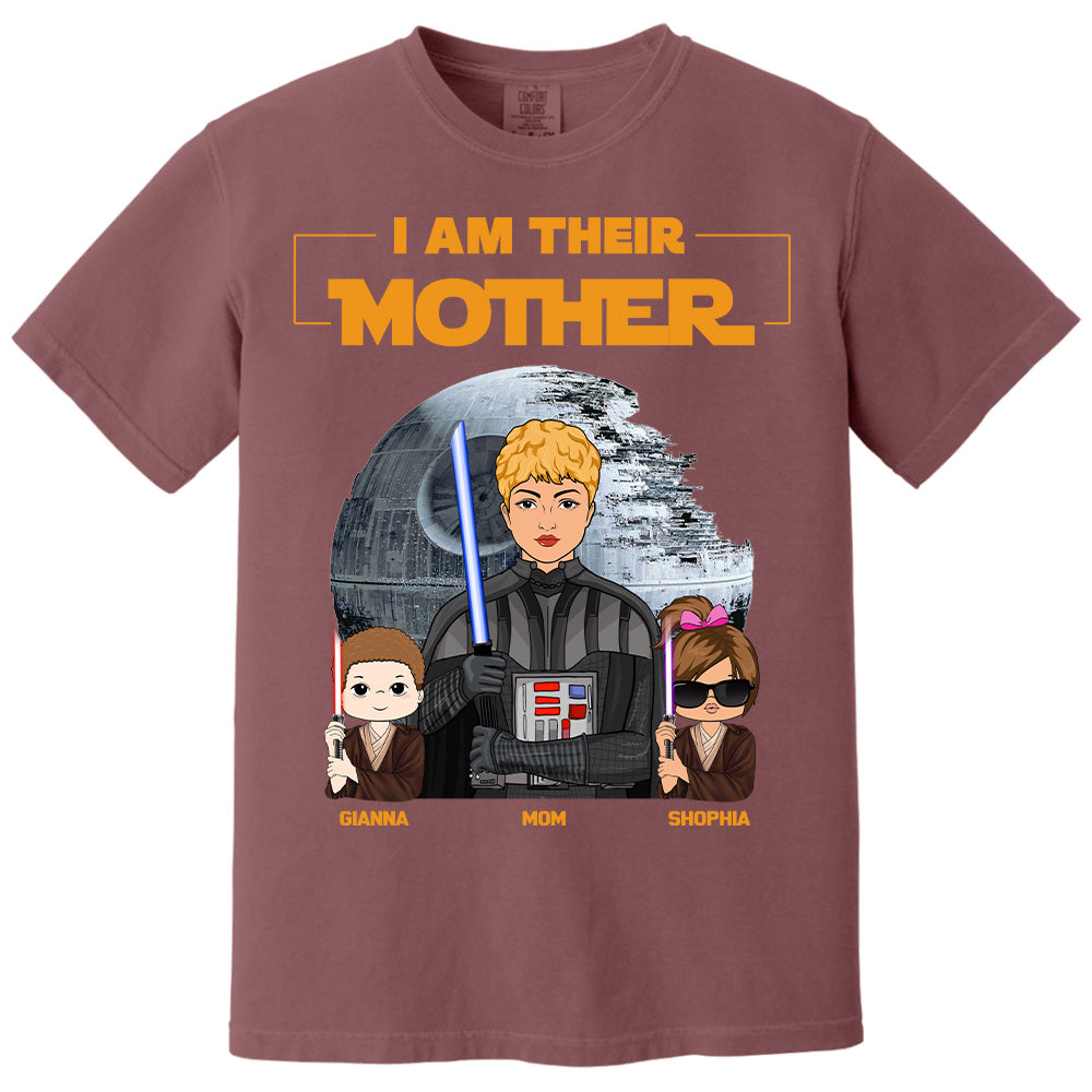 I Am Their Mother Custom Shirt For Mom - Mother's Day Gift Pt99