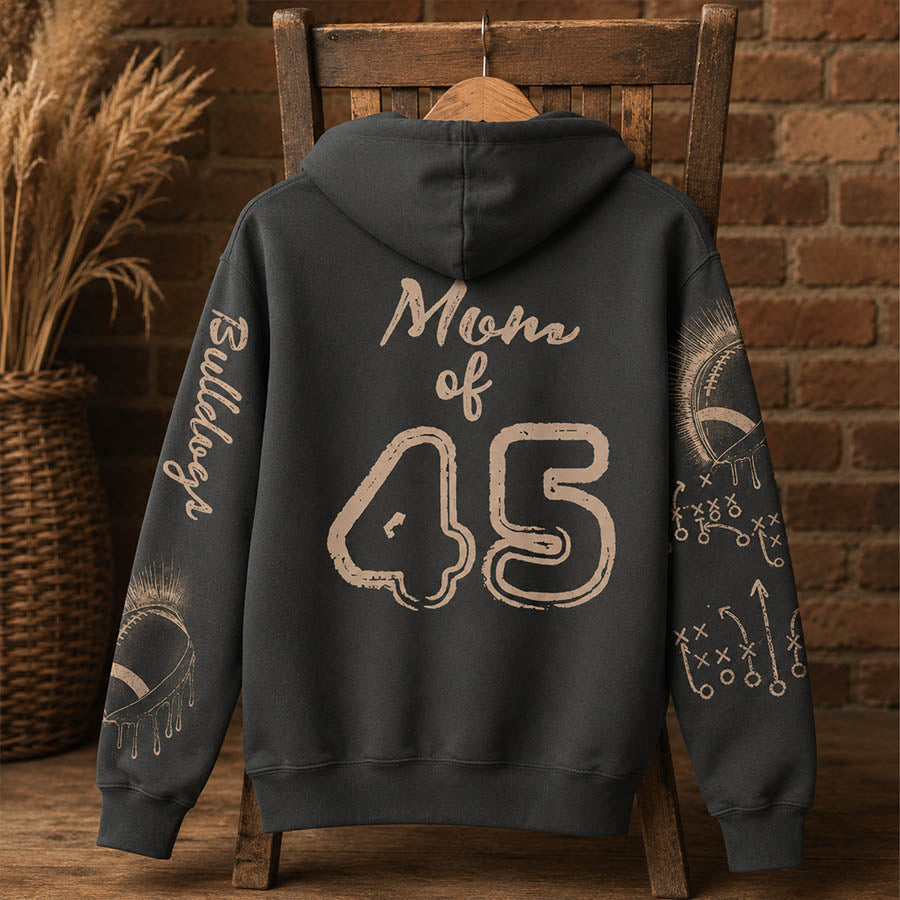 I'll Always Your Biggest Fan - Personalized Bleach Style Football Shirt For Football Mom NA04