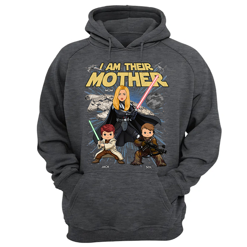 I Am Their Mother Personalized Vintage Style Shirt For Mom - Mother's Day Gift T1807 T24