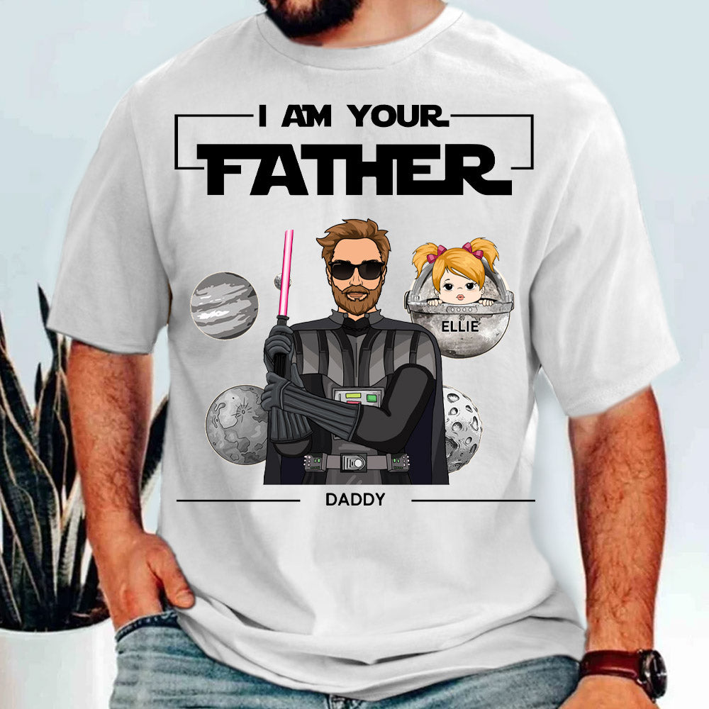 I Am Your Father Custom Shirt: Personalized Gift for Dad & Grandpa - Father's Day & Birthday Present