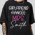 Custom Mrs Last Name Engagement Shirt For Honeymoon