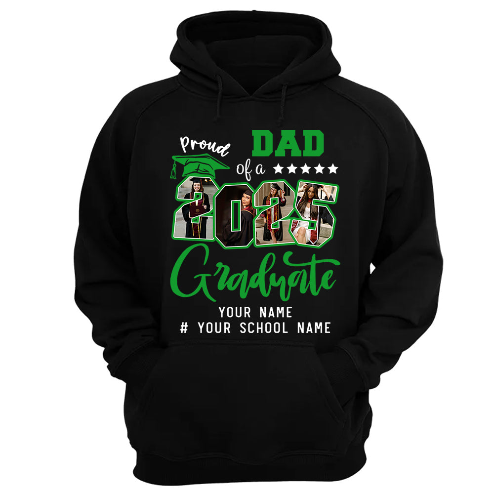 Personalized Proud Family T-Shirt, Group 2025 Grad Tees, Graduation Squad Tee, Senior 2025, Graduate 2025 Shirt, Custom Graduate Gift, High School Graduate Tee